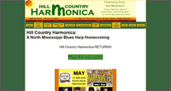 Desktop Screenshot of hillcountryharmonica.com